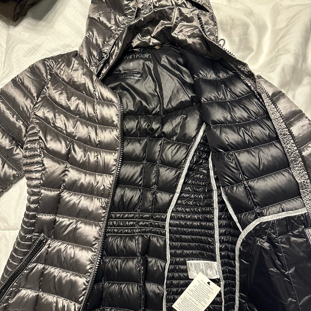 Brand New Calvin Klein Packable Premium Down Jacket size S